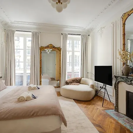 Apartman 3-bedroom Luxurious Family Flat - Vendome- With Ac Párizs